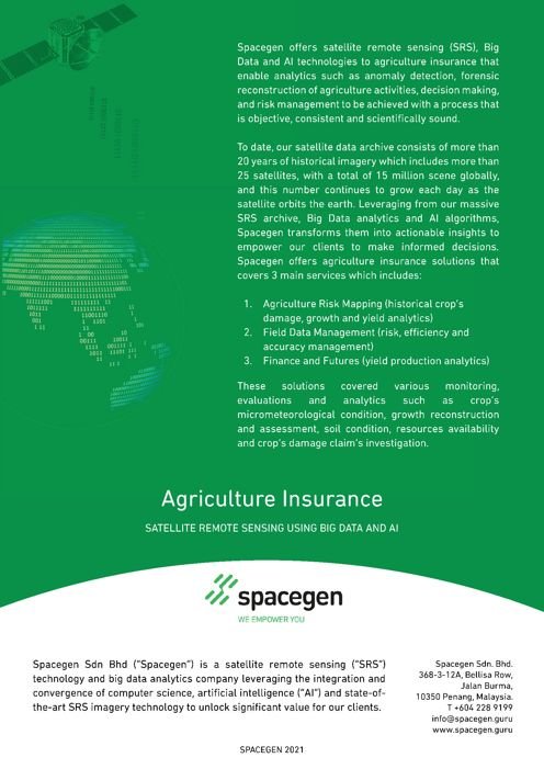 Agriculture insurance